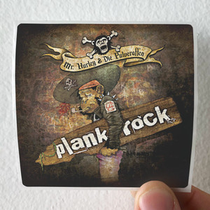 Mr Hurley and Die Pulveraffen Plankrock Album Cover Sticker