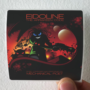 Mechanical Poet Eidoline The Arrakeen Code Album Cover Sticker