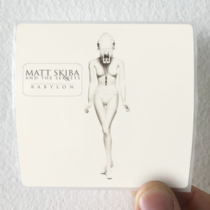 Matt Skiba and The Sekrets Babylon Album Cover Sticker Matt Skiba and The Sekrets Babylon Album Cover Sticker