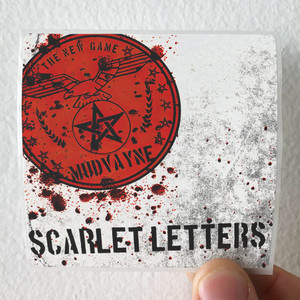 Mudvayne Scarlet Letters Album Cover Sticker