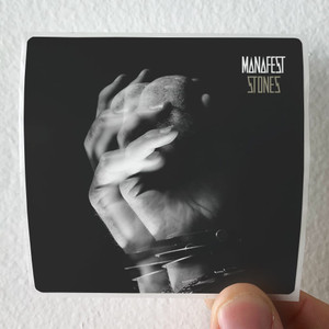 Manafest Stones Album Cover Sticker Manafest Stones Album Cover Sticker