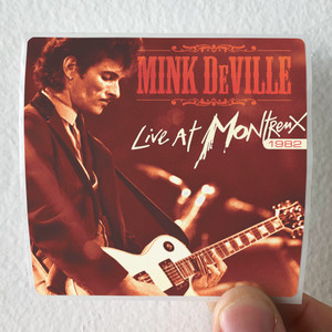 Mink DeVille Live At Montreux 1982 Album Cover Sticker