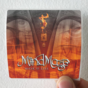MindMaze Mask Of Lies 1 Album Cover Sticker MindMaze Mask Of Lies 1 Album Cover Sticker