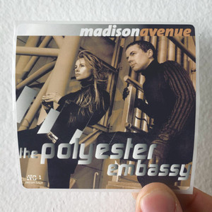 Madison Avenue The Polyester Embassy Album Cover Sticker Madison Avenue The Polyester Embassy Album Cover Sticker