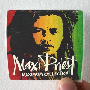 Maxi Priest Maximum Collection Album Cover Sticker Maxi Priest Maximum Collection Album Cover Sticker