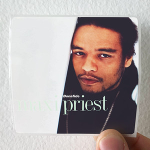 Maxi Priest Bonafide Album Cover Sticker Maxi Priest Bonafide Album Cover Sticker