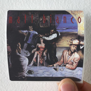 Matt Bianco Matt Bianco Album Cover Sticker Matt Bianco Matt Bianco Album Cover Sticker