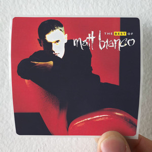 Matt Bianco The Best Of Matt Bianco Album Cover Sticker Matt Bianco The Best Of Matt Bianco Album Cover Sticker