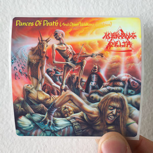 Mekong Delta Dances Of Death And Other Walking Shadows Album Cover Sticker