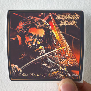 Mekong Delta The Music Of Erich Zann Album Cover Sticker Mekong Delta The Music Of Erich Zann Album Cover Sticker