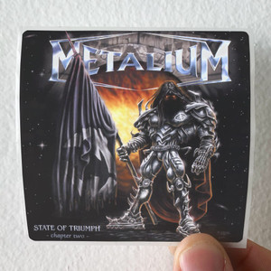 Metalium State Of Triumph Chapter Two Album Cover Sticker Metalium State Of Triumph Chapter Two Album Cover Sticker