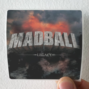 Madball Legacy Album Cover Sticker Madball Legacy Album Cover Sticker