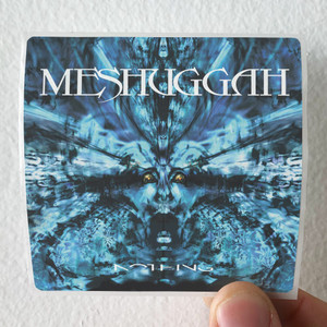 Meshuggah Nothing 3 Album Cover Sticker