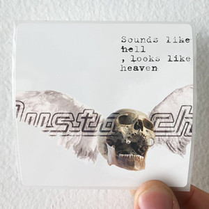 Mustasch Sounds Like Hell Looks Like Heaven Album Cover Sticker