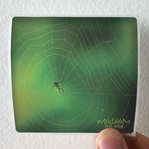 Millenium The Web Album Cover Sticker Millenium The Web Album Cover Sticker