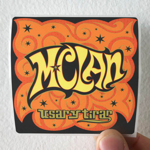 M-Clan Usar Y Tirar Album Cover Sticker