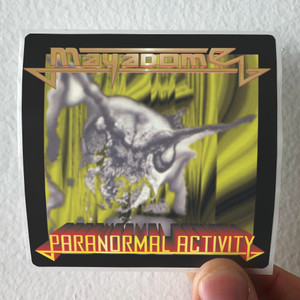 Mayadome Paranormal Activity Album Cover Sticker