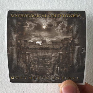 Mythological Cold Towers Monumenta Antiqua Album Cover Sticker Mythological Cold Towers Monumenta Antiqua Album Cover Sticker