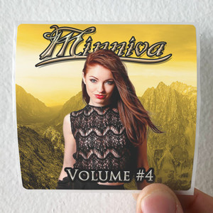 Minniva Volume 4 Album Cover Sticker