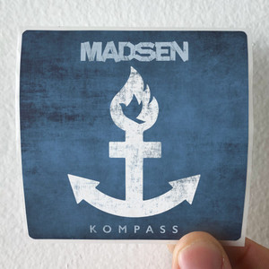 Madsen Kompass Album Cover Sticker