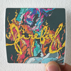 MIYAVI Fire Bird Album Cover Sticker MIYAVI Fire Bird Album Cover Sticker