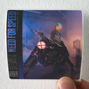 MIYAVI Need For Speed Album Cover Sticker