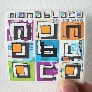 Monobloco Monobloco Ao Vivo Album Cover Sticker Monobloco Monobloco Ao Vivo Album Cover Sticker