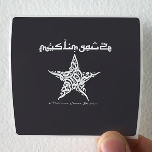 Muslimgauze Madrass Sitar Burner Album Cover Sticker Muslimgauze Madrass Sitar Burner Album Cover Sticker