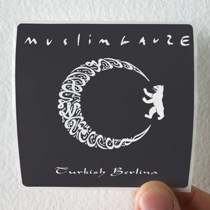 Muslimgauze Turkish Berlina Album Cover Sticker