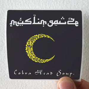 Muslimgauze Cobra Head Soup Album Cover Sticker