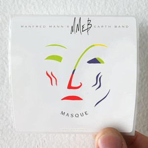 Manfred Mann Earth Band Masque Songs And Planets Album Cover Sticker