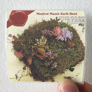 Manfred Mann Earth Band The Good Earth Album Cover Sticker Manfred Mann Earth Band The Good Earth Album Cover Sticker