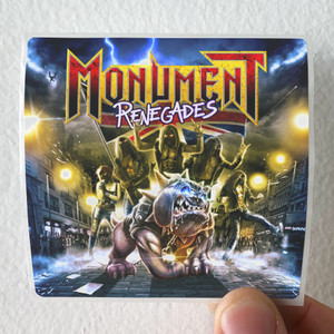 Monument Renegades Album Cover Sticker Monument Renegades Album Cover Sticker