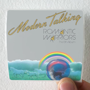 Modern Talking Romantic Warriors The 5Th Album Album Cover Sticker Modern Talking Romantic Warriors The 5Th Album Album Cover Sticker