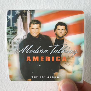 Modern Talking America The 10Th Album Album Cover Sticker Modern Talking America The 10Th Album Album Cover Sticker