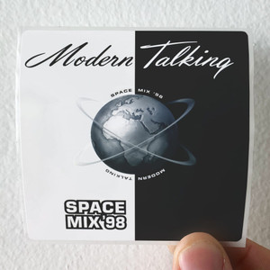 Modern Talking Space Mix 98 1 Album Cover Sticker Modern Talking Space Mix 98 1 Album Cover Sticker