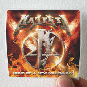 Majesty Sons Of A New Millennium Album Cover Sticker