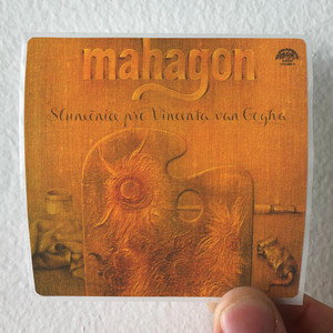 Mahagon Slunenice Pro Vincenta Van Gogha Album Cover Sticker Mahagon Slunenice Pro Vincenta Van Gogha Album Cover Sticker