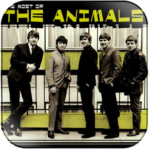 The Animals The Most Of The Animals-1 Album Cover Sticker Album Cover Sticker