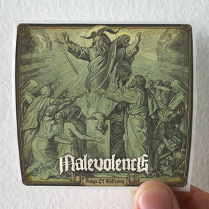 Malevolence Reign Of Suffering Album Cover Sticker