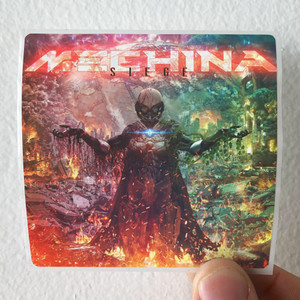 Mechina Siege Album Cover Sticker Mechina Siege Album Cover Sticker
