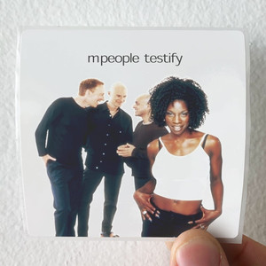 M People Testify 1 Album Cover Sticker M People Testify 1 Album Cover Sticker