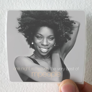 M People One Night In Heaven The Very Best Of M People Album Cover Sticker M People One Night In Heaven The Very Best Of M People Album Cover Sticker