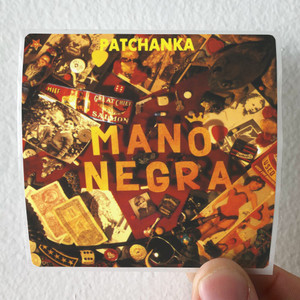 Mano Negra Patchanka Album Cover Sticker