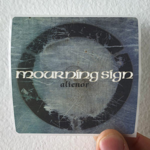 Mourning Sign Alienor Album Cover Sticker Mourning Sign Alienor Album Cover Sticker