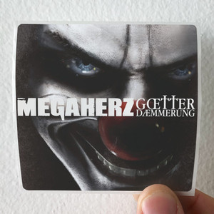 Megaherz Gtterdmmerung Album Cover Sticker Megaherz Gtterdmmerung Album Cover Sticker