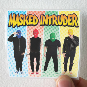 Masked Intruder Masked Intruder Album Cover Sticker Masked Intruder Masked Intruder Album Cover Sticker