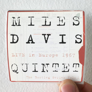 Miles Davis Quintet Live In Europe Album Cover Sticker