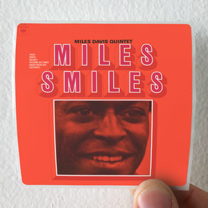 Miles Davis Quintet Miles Smiles Album Cover Sticker Miles Davis Quintet Miles Smiles Album Cover Sticker