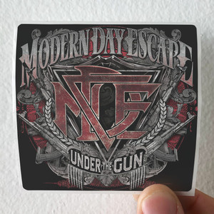 Modern Day Escape Under The Gun Album Cover Sticker